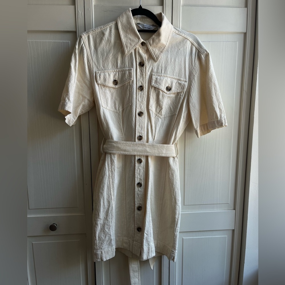 & Other Stories Button Up Dress with Belt